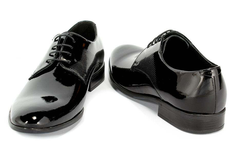 Półbuty Trio 3145-01-E-01-0 Czarny