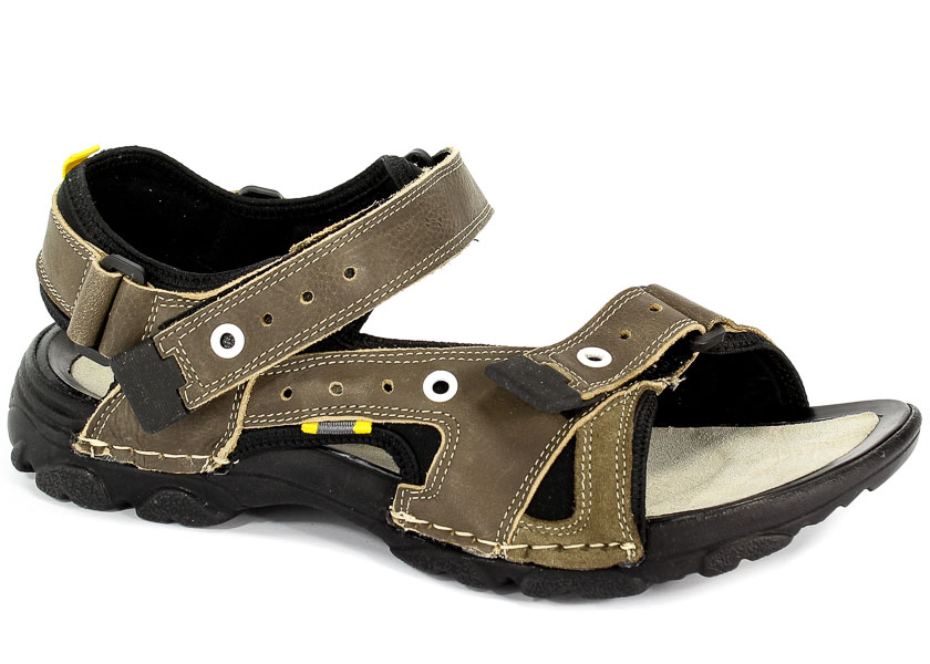Sandały Badura 6035-635 Oliwka