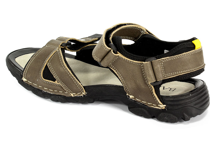 Sandały Badura 6035-635 Oliwka