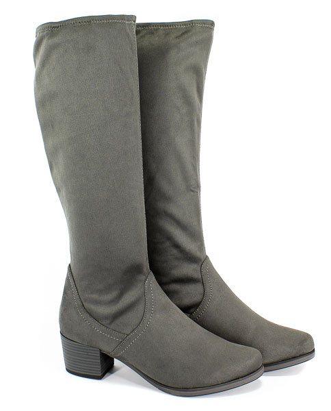 Kozaki Caprice 9-25506-21 250 G Dk Grey Stretc