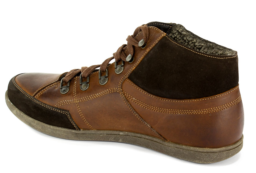 Trzewiki Nik 02-0257-002 Brąz
