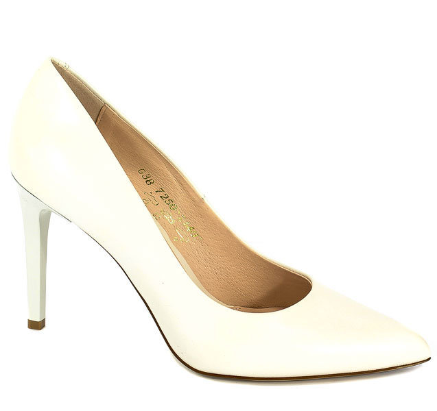 Czółenka Visconi 7250391/817 Ecru