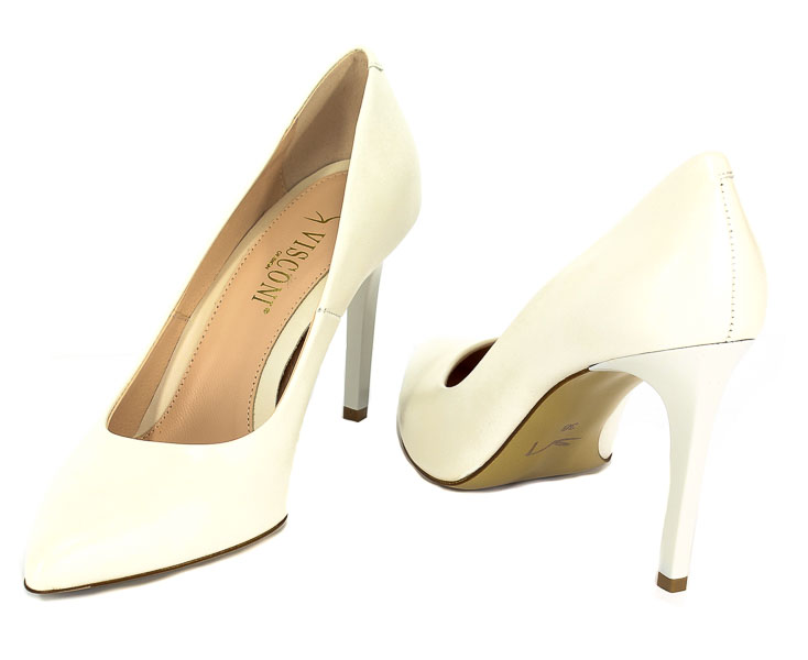 Czółenka Visconi 7250391/817 Ecru