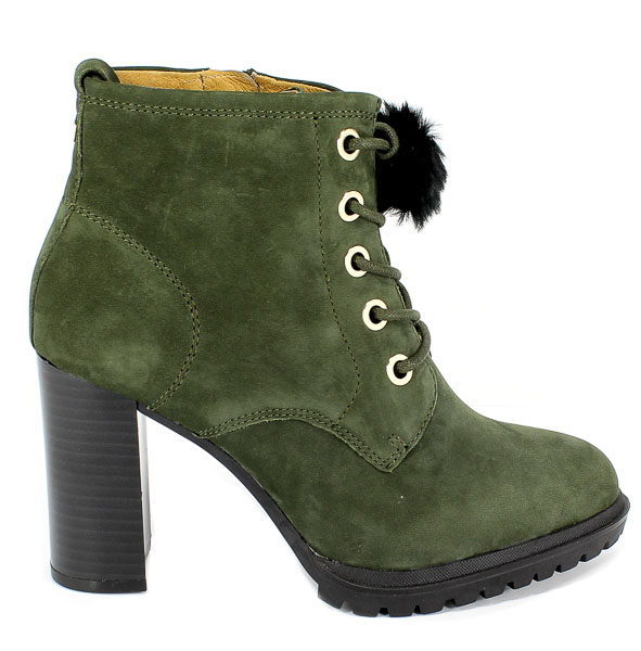 Botki Caprice 9-25202-21 715 Khaki Nubuc
