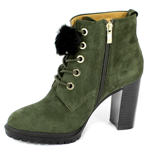Botki Caprice 9-25202-21 715 Khaki Nubuc