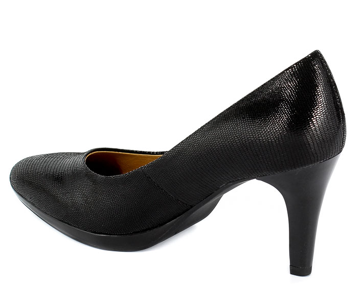 Czółenka Caprice 9-22421-21 010 Black Reptile