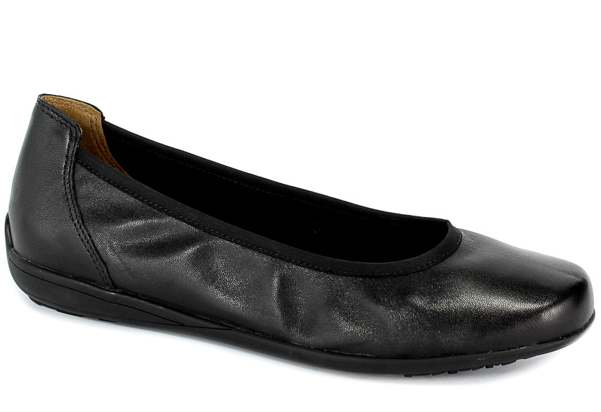Baleriny Caprice 9-22100-21 022 Black Nappa
