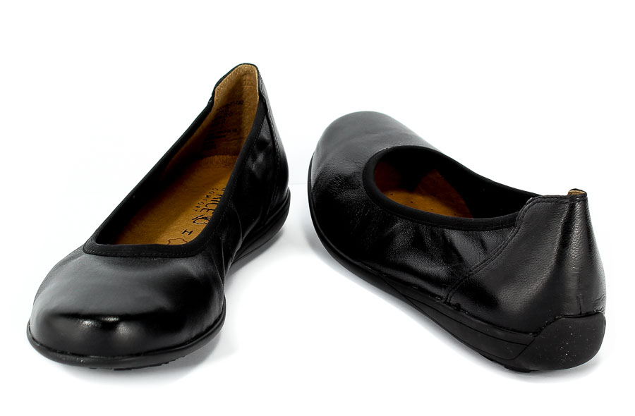 Baleriny Caprice 9-22100-21 022 Black Nappa