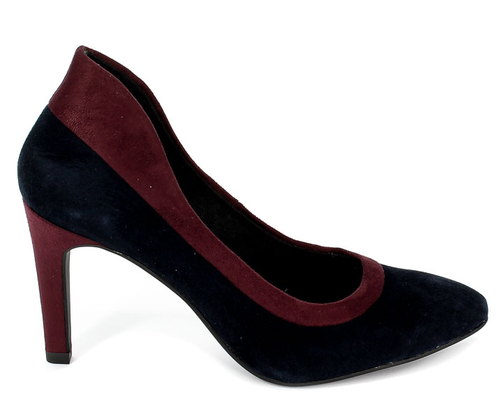 Czółenka Tamaris 1-22419-21 849 Navy/Merlot