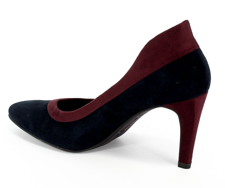 Czółenka Tamaris 1-22419-21 849 Navy/Merlot