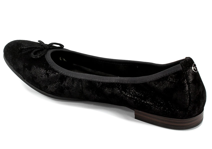 Baleriny Tamaris 1-22116-21 006 Black Struct
