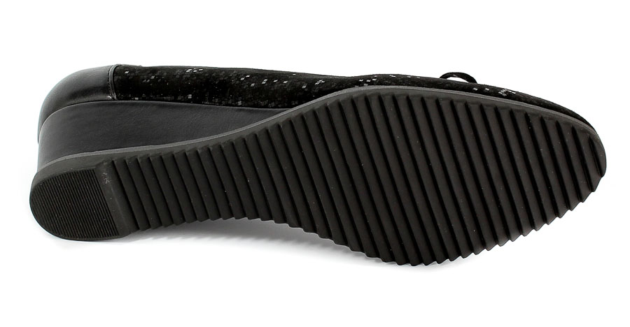 Półbuty Tamaris 1-22303-21 001 Black