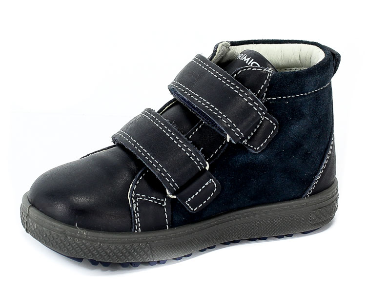 Półbuty Primigi 2372922 Nappa Velv/Scam/Blu r.19-24