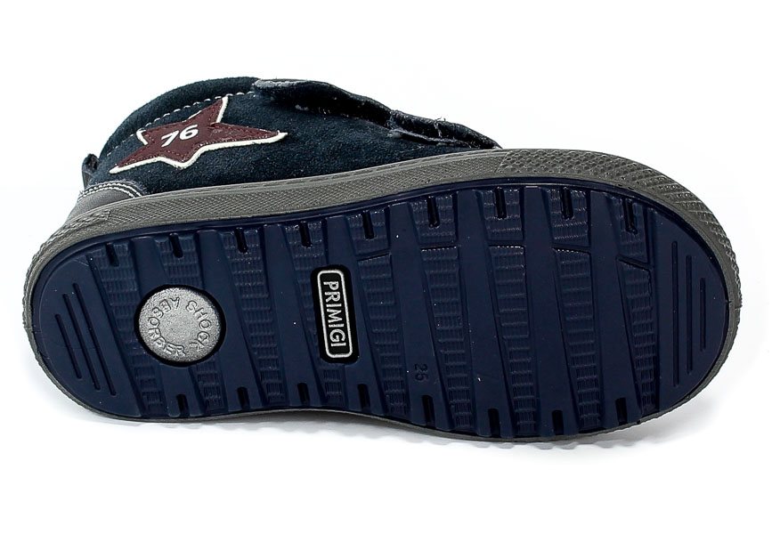 Półbuty Primigi 2372922 Nappa Velv/Scam/Blu r.25-29