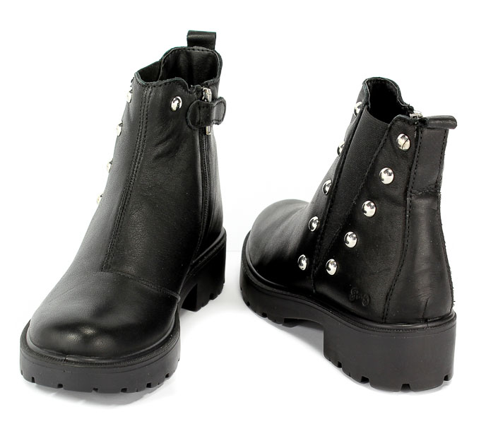 Trzewiki Primigi 2383500 Nappa Velvet/Nero r.36-40