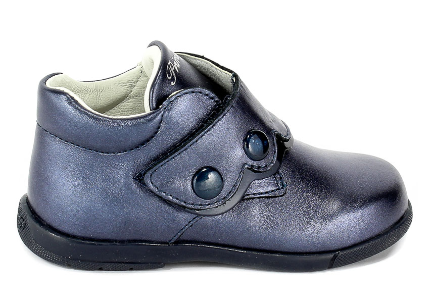 Półbuty Primigi 2402333 Vitello Perlato/Blue r.18-26