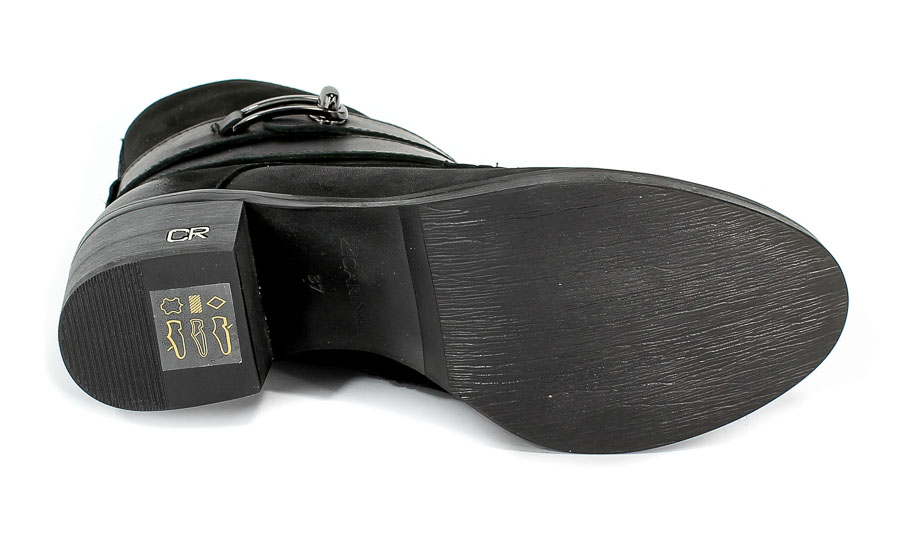 Botki Carinii B4053-360-E50-POL-861 2 Czarny