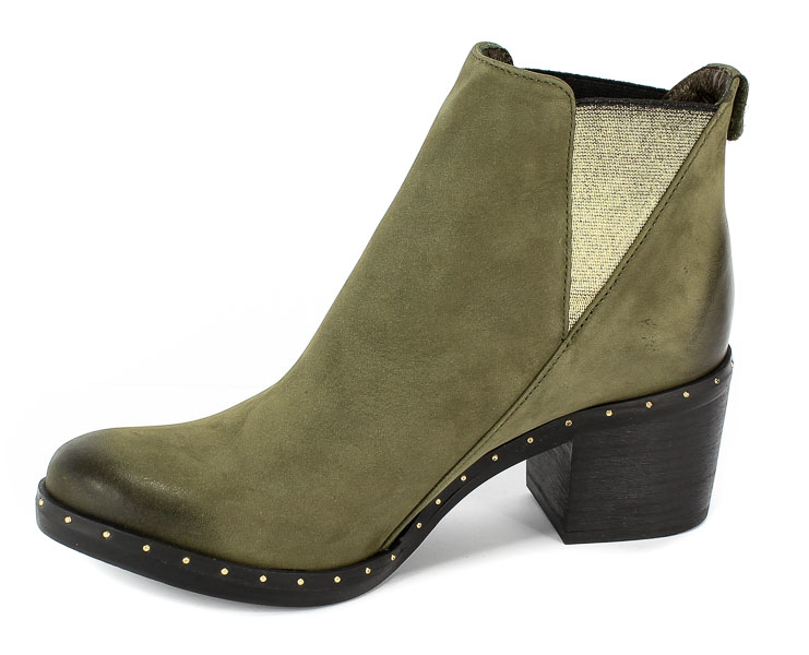 Botki Carinii B4524-I43-000-PSK-861 Zielony