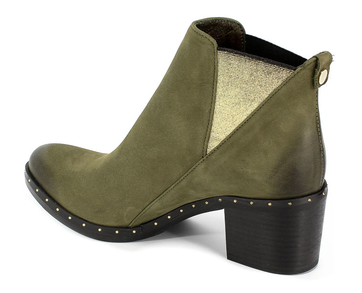 Botki Carinii B4524-I43-000-PSK-861 Zielony