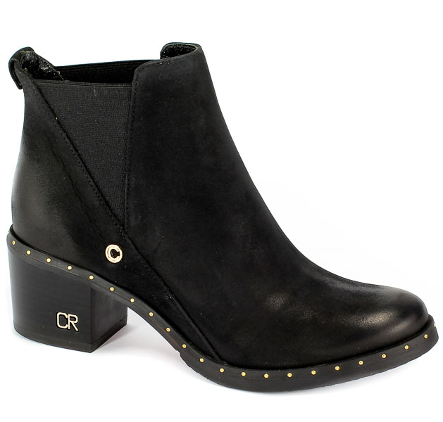 Botki Carinii B4524-360-000-PSK-861 Czarny