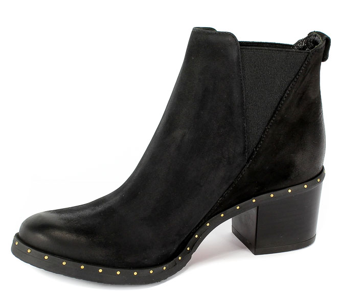 Botki Carinii B4524-360-000-PSK-861 Czarny