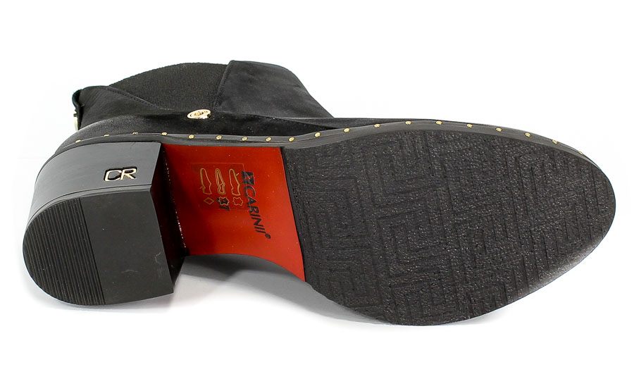 Botki Carinii B4524-360-000-PSK-861 Czarny