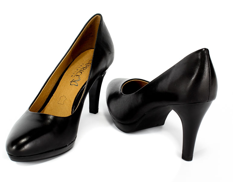 Czółenka Caprice 9-22421-21 022 Black Nappa
