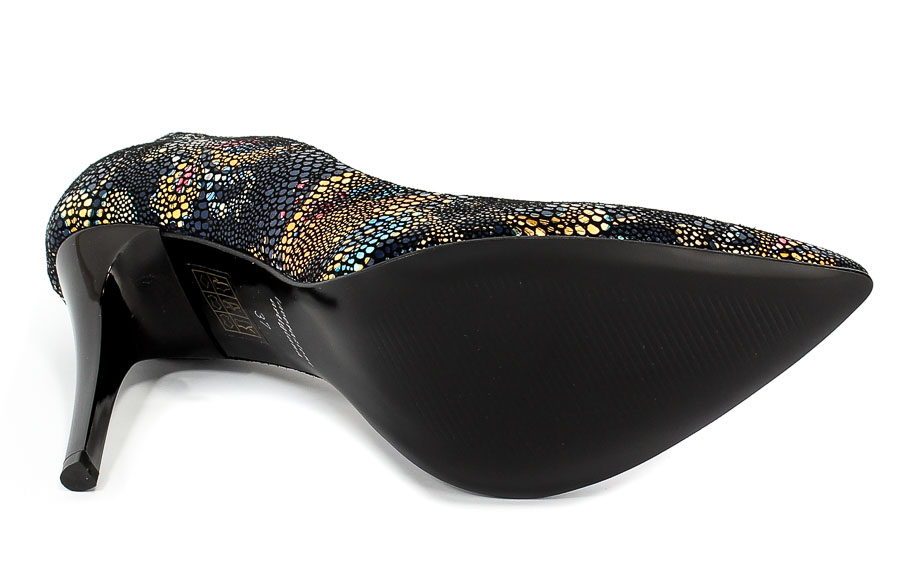 Czółenka Uncome 23001 Chińskie Kwiaty