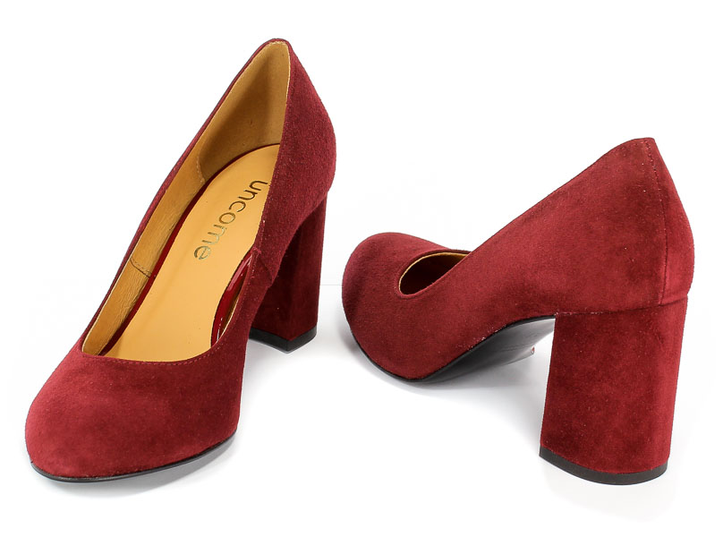 Czółenka Uncome 25011 Bordo