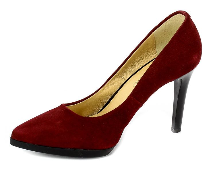 Czółenka Uncome 24058 Bordo