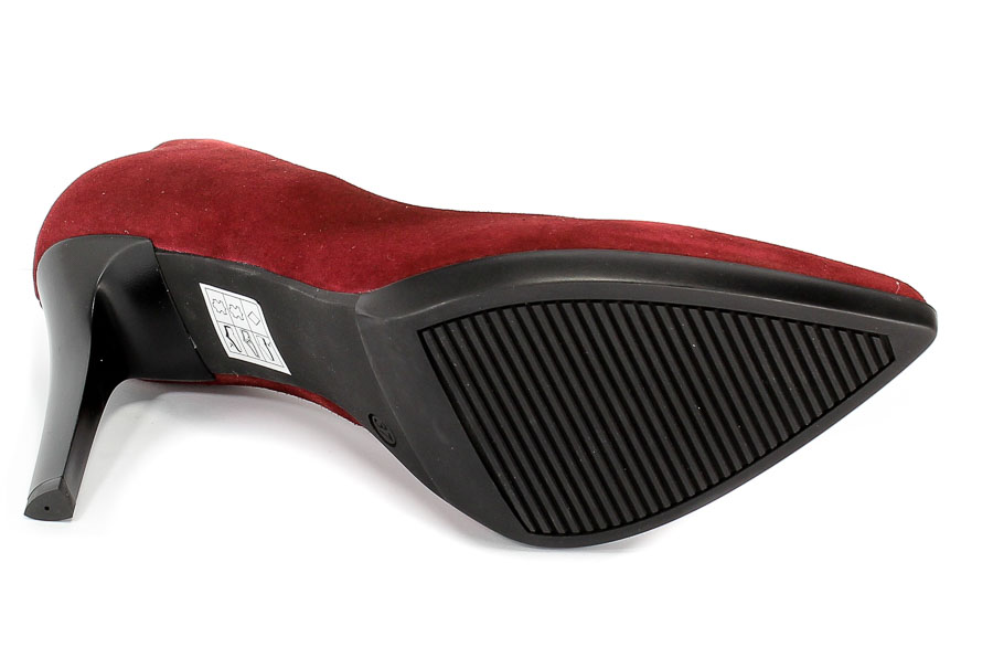 Czółenka Uncome 24058 Bordo