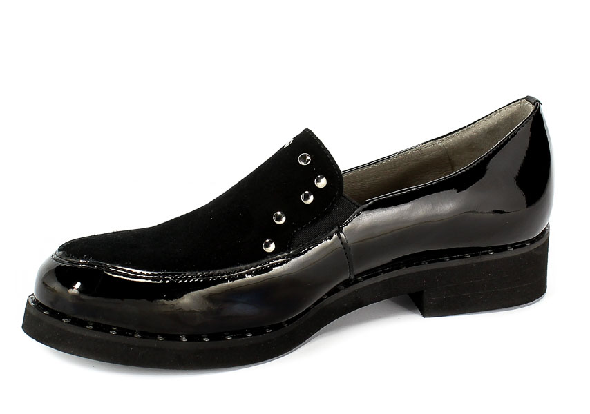 Półbuty Eksbut 28-5136-121/136-1G Czarny