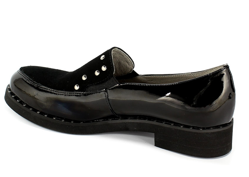 Półbuty Eksbut 28-5136-121/136-1G Czarny