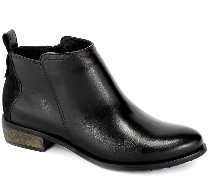 Botki Euro Moda Ro 393 Czarny