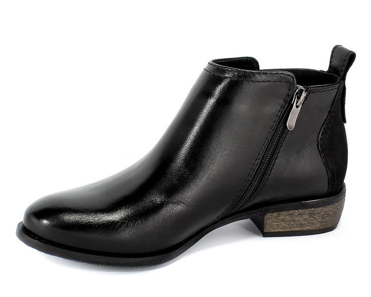 Botki Euro Moda Ro 393 Czarny