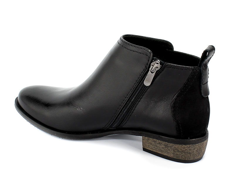 Botki Euro Moda Ro 393 Czarny