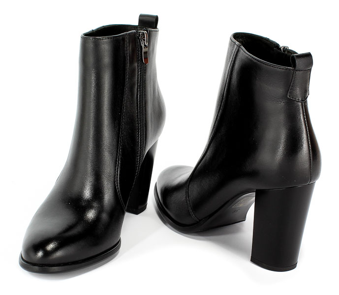 Botki Euro Moda Ro 394 Czarny