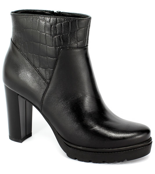 Botki Euro Moda Ro 431K Czarny