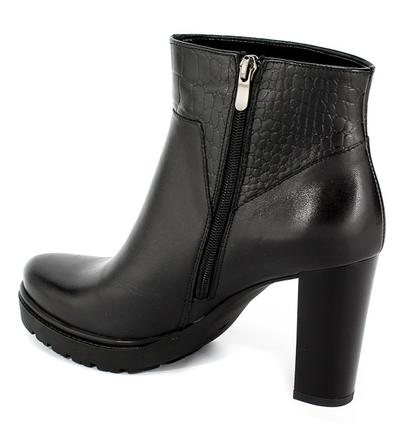 Botki Euro Moda Ro 431K Czarny
