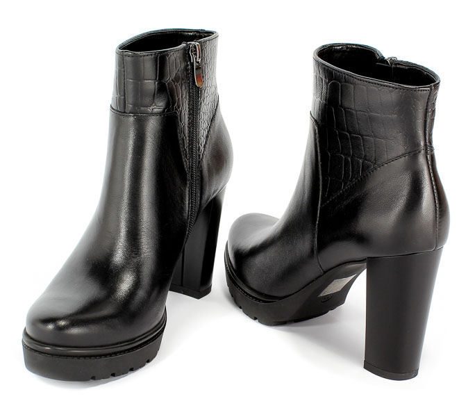 Botki Euro Moda Ro 431K Czarny