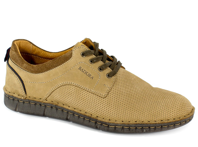 Półbuty Badura 6377 Beż