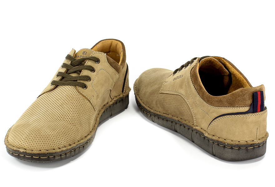 Półbuty Badura 6377 Beż