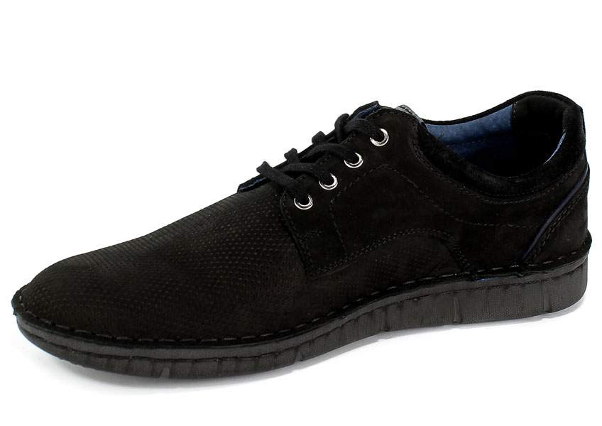 Półbuty Badura 6377 Czarny