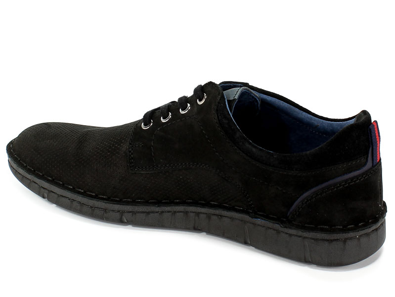 Półbuty Badura 6377 Czarny