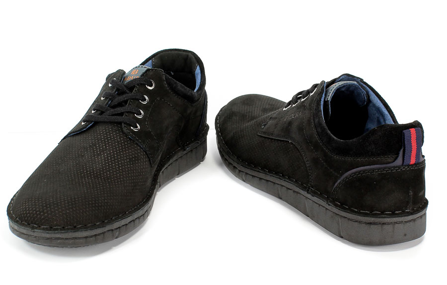 Półbuty Badura 6377 Czarny