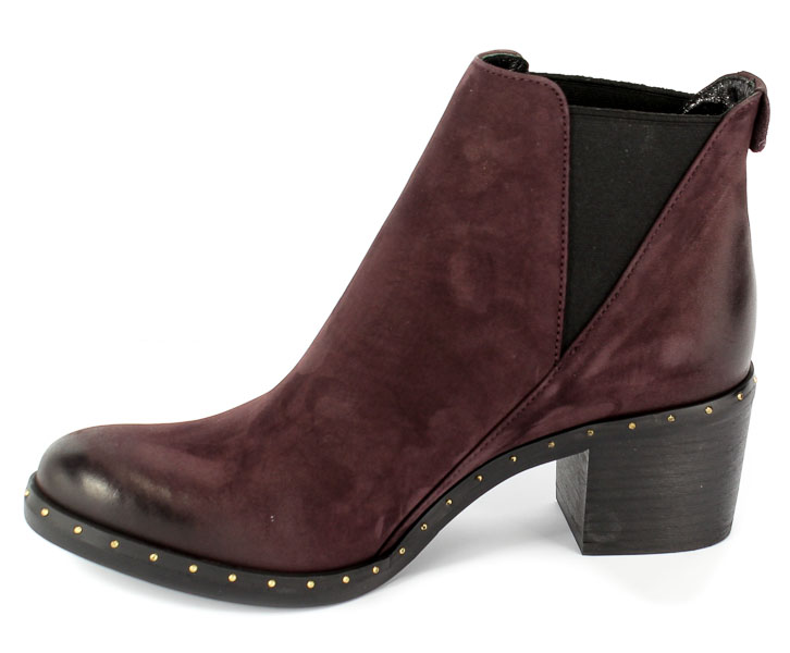 Botki Carinii B4524-M10-PSK-861 Bordo
