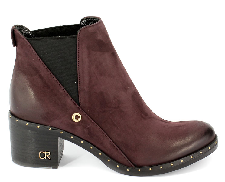 Botki Carinii B4524-M10-PSK-861 Bordo