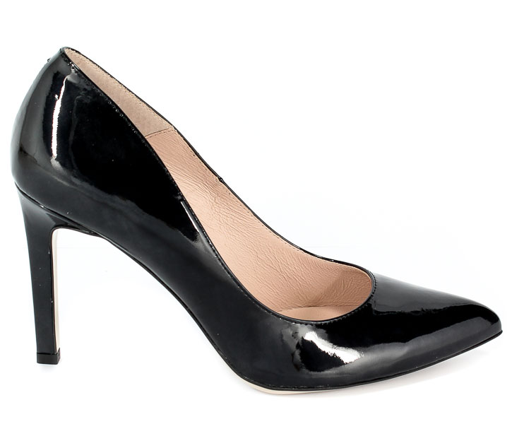 Czółenka Bravo Moda 1373/01 Gray cloud lakier