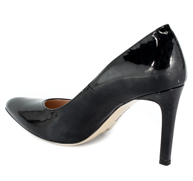 Czółenka Bravo Moda 1373/01 Gray cloud lakier