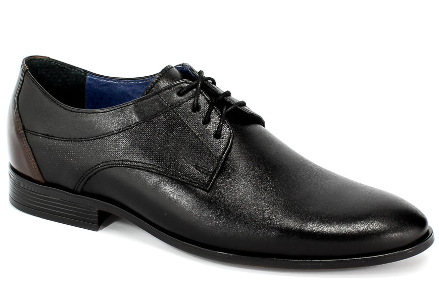 Półbuty Euro moda Nko 1677 Czarny D-4